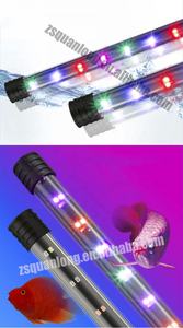 Quanlong T4ダブル水族館ライトRGB LEDストリップ水中ランプ水槽水族館アクセサリー - Product Image 4
