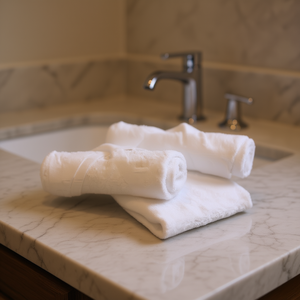 Toallas de Mano Pullman 100% Algodón Peinado, Rectangulares, Tejidas, para Uso Doméstico, para Adultos - Product Image 2