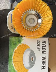 Nylon Bristle Brush OEM Cleaning Steel Wire Cutter Wheel Twisted Wire Wheel Grass Trimmer <b>Weeding</b> Derusting - Product Image 4