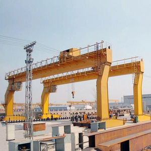 Uso industrial 10T 16T 20T 25T 35T 50T L-Type Leg Mdg Modelo Monorail Single Girder Beam Winch Trolley Hook Grúa de pórtico - Product Image 2