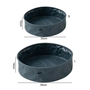 Toilette pour chat anti-éclaboussures extra large anti-déodorant vasque intégrée avec couvercle et poignée pour voyage léger et étanche - Product Image 3