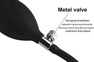 هزاز شرجي قابل للنفخ من السيليكون، مدلك البروستاتا للرجال، لعبة جنسية مقاومة للماء للأزواج، هزاز ذيلي - Product Image 3