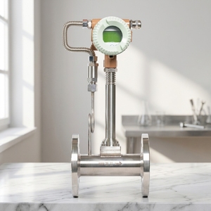Débitmètre à courants de Foucault en acier inoxydable de haute précision pour gaz naturel liquéfié, sortie RS485 Modbus - Product Image 2