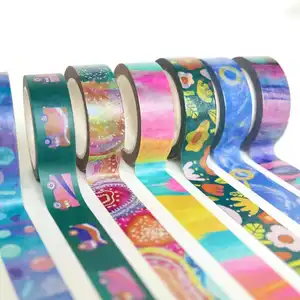 custom colorful high quality washi tape