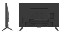 Téléviseur LED 21,5 pouces pour voitures, fonction Android, prise en charge de la télévision intelligente avec signal numérique, ports multimédias, 12V DC, téléviseur solaire