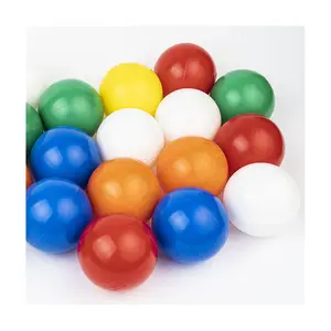Balles flottantes transparentes colorées personnalisées en plastique LDPE creux HDPE PP PVDF balles 10mm boîtier du produit fournisseur personnalisé