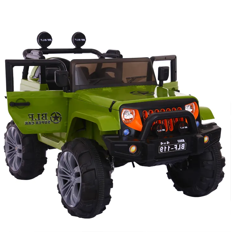 Nuovo prodotto 12V batteria ABS plastica bambini auto elettriche e jeep per bambini con telecomando