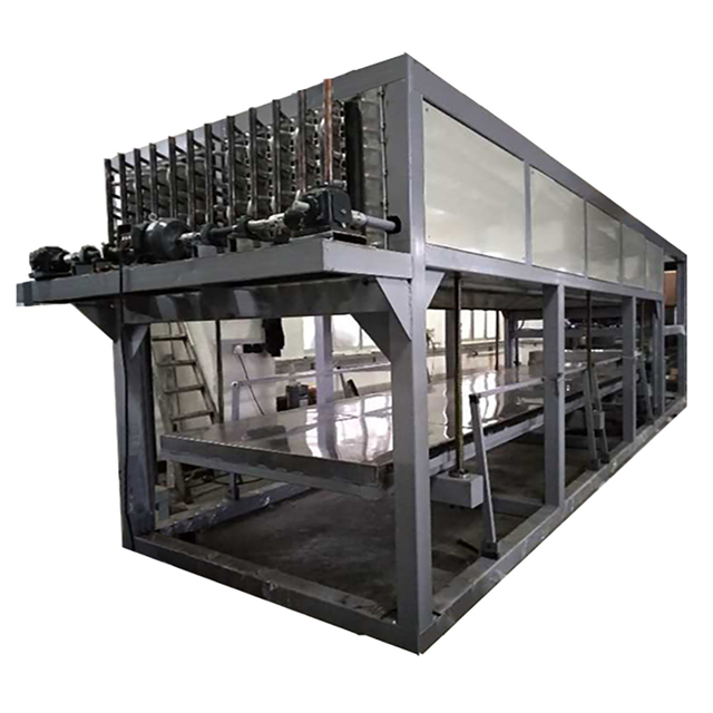 Block Making Ice Machine in Container