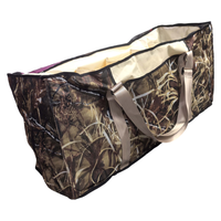 Sac de transport pour leurres de canard, pour la chasse en extérieur, pour oiseaux aquatiques, camouflage Reed, étanche, organisateur de rangement