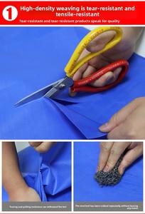 Telas de PVC con Recubrimiento de Cuchilla de 650 g/m², Resistentes al Agua, para Cubiertas de Malla, Sombrillas Industriales, Cortinas para Lluvia, Carpas y Lonas Duraderas - Product Image 2