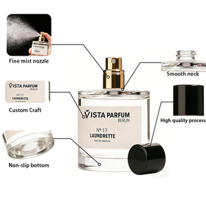 Envases de Perfume de Vidrio de Lujo Personalizados de 30ml, 50ml y 100ml, Recargables, Diseño Cilíndrico Mini con Pulverizador, para un Mejor Cuidado - Product Image 6