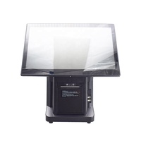 Machine POS à écran tactile de 15.6 pouces tout en un système avec imprimante thermique de 80mm pour restaurant