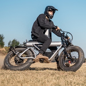 Bicicleta Eléctrica de 60V y 2000W, Venta Directa de Fábrica, Bicicleta Híbrida Todoterreno con Llantas Gruesas para Montaña - Product Image 1
