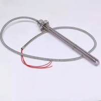 Tuyau de chauffage électrique Tuyau de chauffage submersible antidéflagrant haute puissance Le réservoir d'eau 380v est mis dans la piscine du réservoir d'huile de l'évier