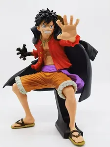Figura Coleccionable de Anime de 20 cm Inspirada en el Dibujo Animado Japonés, <span class=keywords><strong>Muñeco</strong></span> de <span class=keywords><strong>Monkey</strong></span> <span class=keywords><strong>D</strong></span>. <span class=keywords><strong>Luffy</strong></span> con Haoushoku Haki del País de Wano - Product Image 5