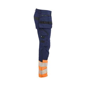 Blaklader-113011498953C154 Hi-Vis กางเกงสีกรมท่า/ส้ม-EAN 7330509949467ชุดทำงาน HI-VIS - Product Image 5