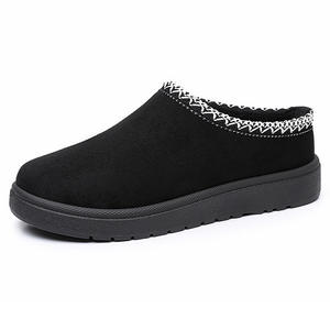 2025 invierno nuevos zapatos planos cómodos versátiles informales de algodón cálido grueso de lana para mujer - Product Image 4