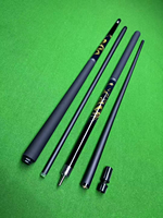 Queue de billard américaine de haute qualité, 58 pouces, joint 1/2, style chinois, dragon doré, manche en carbone, pointe de 13 mm