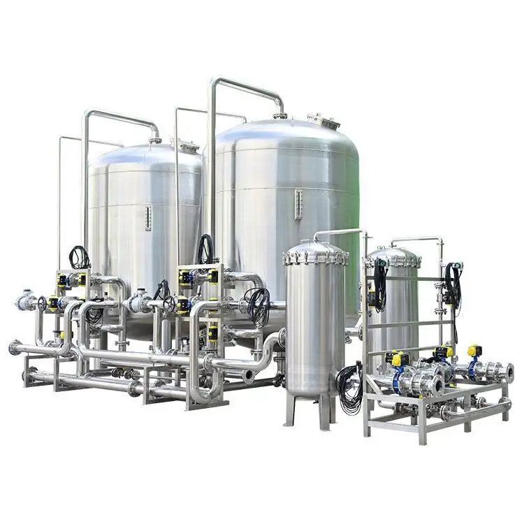 Filter Waterontharder Water Plant Machine Drinkwater Verzachter Systeem Zoutvrij 80 Ton Per Uur