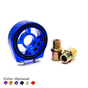 Convertisseur de jauge d'huile universel, connecteur de jauge de température et de pression d'huile avec capteur de niveau d'huile pour la mise à niveau et la modernisation, couleur bleue en option - Product Image 1