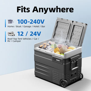 Alpicool UD55 Nouveaux produits Mini Smart Cooler Réfrigérateur de voiture Congélateur portable DC AC 12V 24V Réfrigérateur de voiture de <span class=keywords><strong>camping</strong></span> - Product Image 6