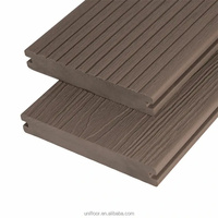 Plancher en composite bois-plastique traditionnel extérieur direct de l'usine