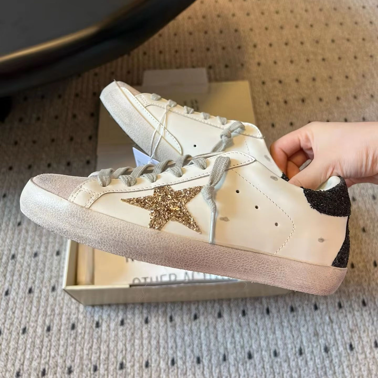Sneakers Gold Star Shoes For Girl Old Star Shoes Trendy