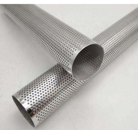 Tube perforé en acier inoxydable INNOVAT 304, filtre en maille métallique sans bordure enveloppante
