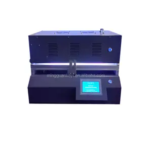 Top UV curing dan bawah vakum adsorpsi UV Curing pelapis pengujian mesin pita casting film coater untuk penelitian lapisan film