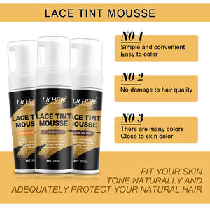 Perruque en <span class=keywords><strong>mousse</strong></span> teinte pour femme, offre spéciale - Product Image 6