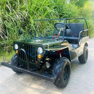 Jeep tout-terrain 2 places vert avec peinture avancée 3K couleur personnalisable - Product Image 1