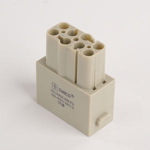 Conector Modular de Alta Resistencia de 16 A, <span class=keywords><strong>Enchufe</strong></span> Hembra de 8 Posiciones 09140082733 y 09140082734 para Gabinete de Control de Automatización - Product Image 2