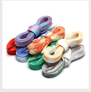 Gran oferta de cordones planos estampados de poliéster de colores <span class=keywords><strong>AJ1</strong></span> <span class=keywords><strong>Air</strong></span> AF zapatillas deportivas cordones para hombres y mujeres - Product Image 2