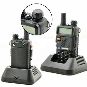 Baofeng-walkie-talkie UV 5R, profesional, uso comercial, Original, chino, negro, amarillo, rojo, LED, azul, banda de canal - Product Image 6