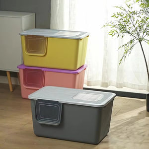 Luxe kattenbak voor twee doeleinden - <span class=keywords><strong>extra</strong></span> grote behuizing met glad, afwasbaar oppervlak - Product Image 1