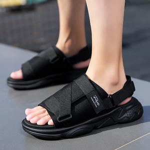 บรีสสเต็ปรองเท้าแตะผู้ชายฤดูร้อนใหม่รองเท้าแตะลำลอง PVC รองเท้าแตะพื้นหนาแฟชั่นอินเทรนด์กีฬากลางแจ้งชายหาด - Product Image 5