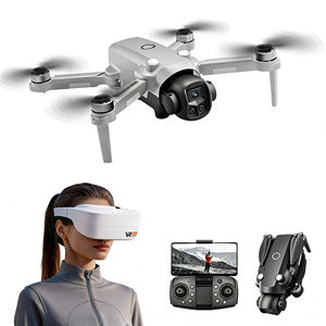 New Hot Selling 4K HD Video <b>VR</b> goggles FPV V158 Drone Racing Optical Flow Obstacle Avoidance Drone for Aerial Photography drones - Product Image 1