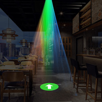 Mini projecteur Gobo de signalisation, 20W, LED monté au plafond, pour la publicité intérieure, le logo laser