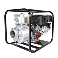 Pompa Air Bensin HNWP40-2 4 Inci 15HP Aliran Tinggi 100m3/jam Pompa Sentrifugal Self-priming untuk Irigasi Pertanian