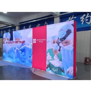 广告贸易展展览摊位展示张力布背景墙<span class=keywords><strong>SEG</strong></span>弹出式LED背光灯箱 - Product Image 6