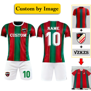 Maillot de football personnalisé avec logo, motif stussy, classique 7v7, drapeau de haute qualité, vêtements, maillot, tenue de football pour hommes - Product Image 1