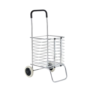 รถเข็นช็อปปิ้งแบบพกพาขนาดเล็กรถเข็นมือสำหรับบ้านในซูเปอร์มาร์เก็ต - Product Image 1