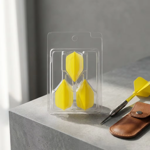 Ailes de <span class=keywords><strong>fléchettes</strong></span> professionnelles monobloc en plastique PP 2BA Lite, double face, durables, anti-éjection, faible MOQ, stock rapide - Product Image 3