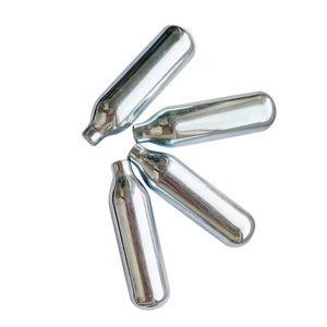 Industrial Gás Uso Não-Threaded Aço Construção Food Grade Soda 8g <span class=keywords><strong>CO2</strong></span> Cartucho Alta Pressão-Secure Seal 8g <span class=keywords><strong>CO2</strong></span> Cartucho - Product Image 3