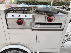 Carrito de Comida Móvil, Bicicleta para Café, Triciclo Personalizado para Venta de Comida Callejera, Helados y Postres - Product Image 5