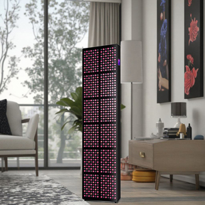 Thiết bị trị liệu ánh sáng đỏ <span class=keywords><strong>LED</strong></span> hồng ngoại <span class=keywords><strong>PDT</strong></span> 7 bước sóng, kích thước tùy chỉnh, đèn đứng toàn thân, ODM OEM. - Product Image 1