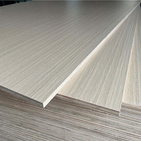 Production en série de contreplaqué standard de qualité E0 respectueux de l'environnement, haute précision dimensionnelle, facile à découper, prix d'usine