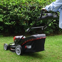 Découpeuse sans fil d'herbe de VERTAK 40V Mini tondeuse à gazon automotrice de poussée de main de 18 pouces