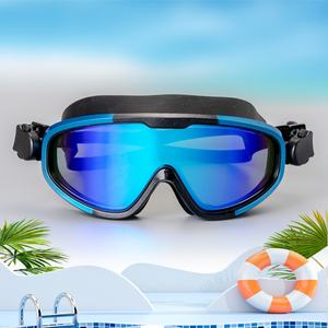 Lunettes de natation professionnelles pour adultes |   Lunettes de soleil de grande taille, anti-buée, étanches, haute définition, protection UV, haute qualité - Product Image 1