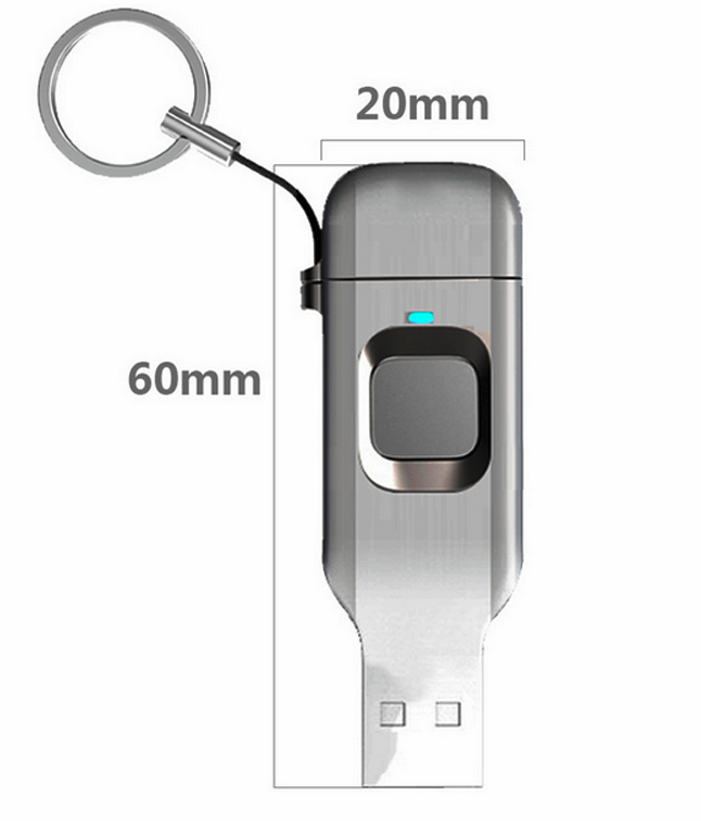 2GB to 512GB 2IN1 Fingerprint USB memory drive disk for PC mobile phone TV gaming Camera